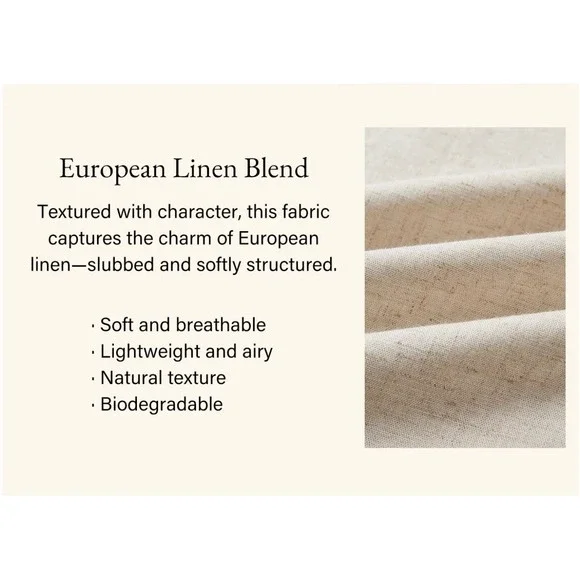 OGL Move European Linen Skirt Smocked Waist With Pockets Size S - Picture 13 of 13